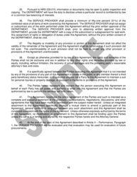 Service Agreement - Sample - Nevada, Page 16