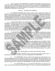Service Agreement - Sample - Nevada, Page 9