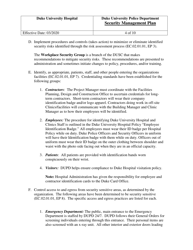 Security Management Plan - Duke University Police Department, Page 4
