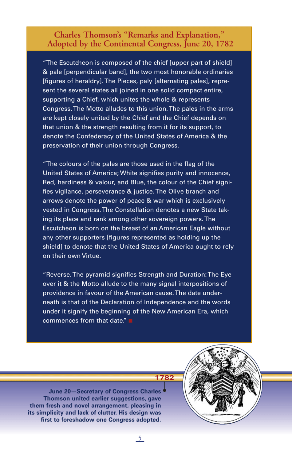 The Great Seal of the United States, Page 6