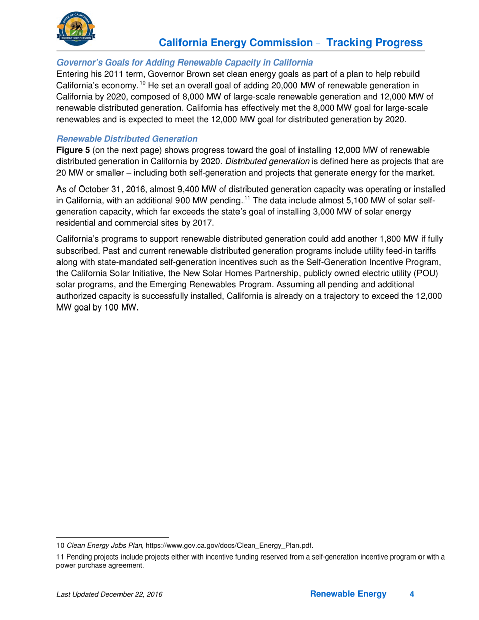 Tracking Progress - Renewable Energy - California, Page 4