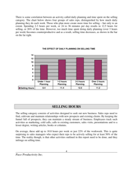 How Sales Reps Spend Their Time - Pace Productivity Inc., Page 5