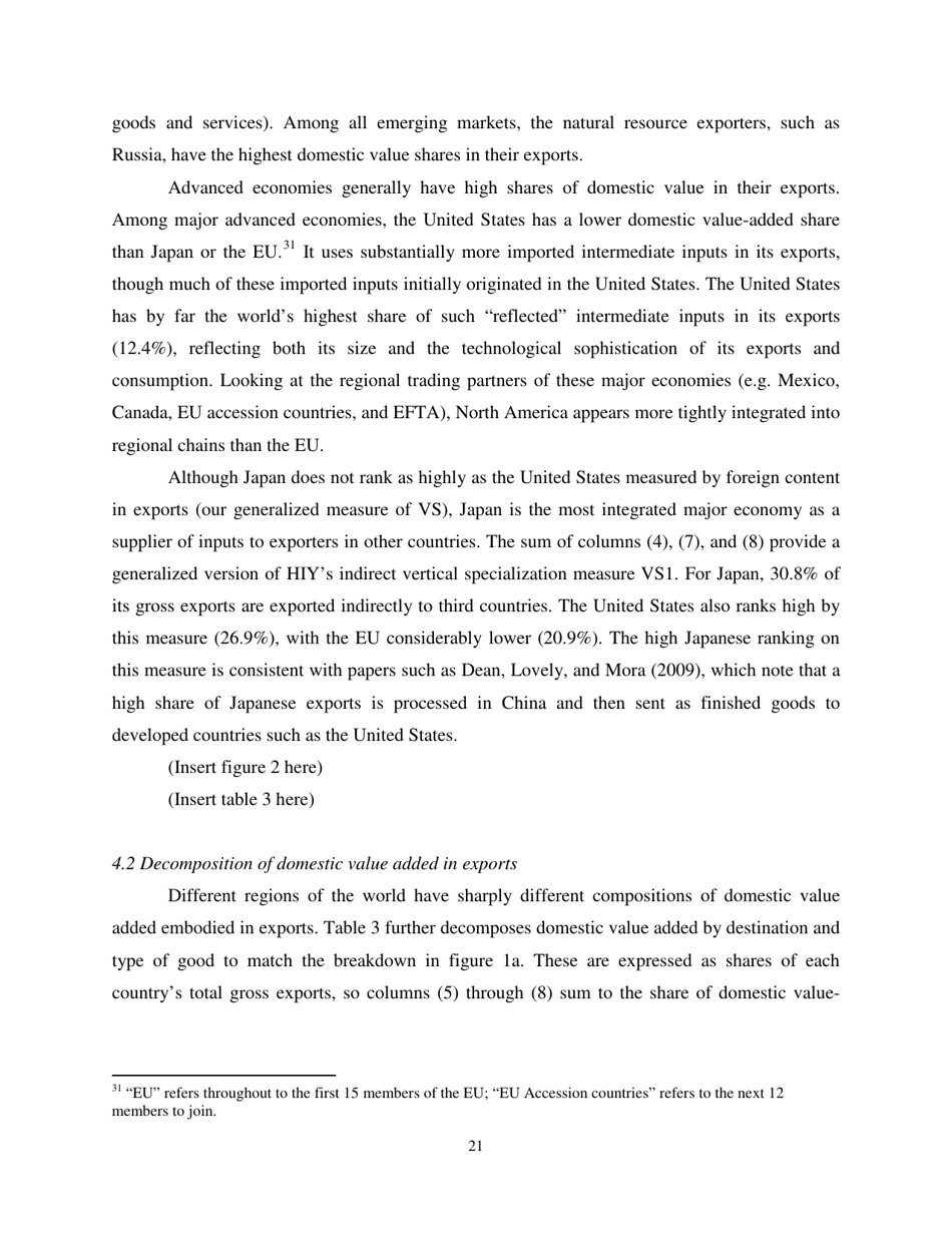 Give Credit Where Credit Is Due: Tracing Value Added in Global Production Chains - National Bureau of Economic Research, Page 22