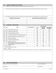 Form UIC (MO780-1826) Application for Class V Permit - Missouri, Page 2
