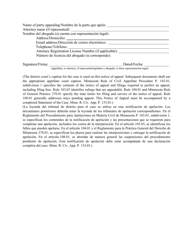 Form 103A Notice of Appeal - Minnesota (English/Spanish), Page 2