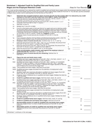 Instructions for IRS Form 941-X Adjusted Employer&#039;s Quarterly Federal Tax Return or Claim for Refund, Page 22
