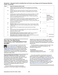 Instructions for IRS Form 941-X Adjusted Employer&#039;s Quarterly Federal Tax Return or Claim for Refund, Page 23