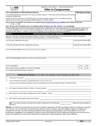 IRS Form 656 Offer in Compromise, Page 2