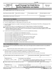 IRS Form 13441-A Health Coverage Tax Credit (Hctc) Monthly Registration and Update, Page 3