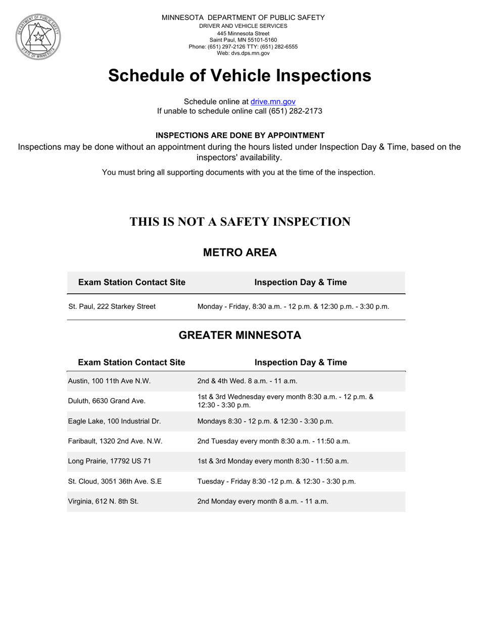 Form PS2015A-15 Declaration of Reconstruction / Special Assembly - Minnesota, Page 5