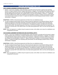 Form J-119 Data Sharing Request/Agreement - Arizona, Page 7