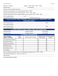 Form FAA-1125A Tribal/FAA - Turn Around Document (Tad) - Arizona, Page 2