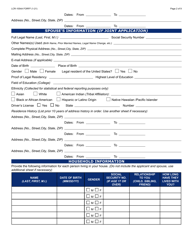 Form LCR-1054A Initial Application Worksheet - Arizona, Page 2