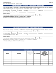 Form LCR-1054A Initial Application Worksheet - Arizona, Page 5