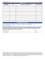 Formulario LCR-1054A-S Formulario De Solicitud Inicial - Arizona (Spanish), Page 9
