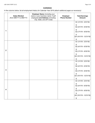 Form UIB-1244A Initial Application for Pandemic Unemployment Assistance - Arizona, Page 4