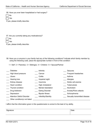 Form AD4324 Adoption Questionnaire I - California, Page 15
