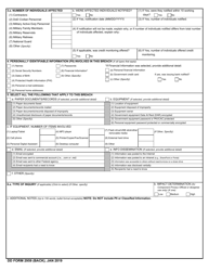 DD Form 2959 Breach of Personally Identifiable Information (Pii) Report, Page 2