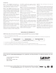 Instructions for Form R-1029 Sales Tax Return - Louisiana, Page 2