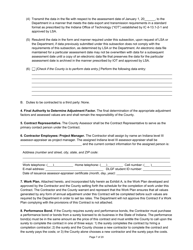 State Form 55929 Prescribed Contract for Annual Adjustments - Indiana, Page 7