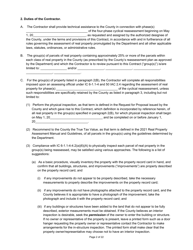 State Form 55932 Prescribed Contract for Cyclical Reassessment - Indiana, Page 2