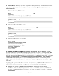 State Form 55928 Prescribed Contract for New Construction Review - Indiana, Page 15