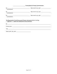 State Form 55928 Prescribed Contract for New Construction Review - Indiana, Page 19
