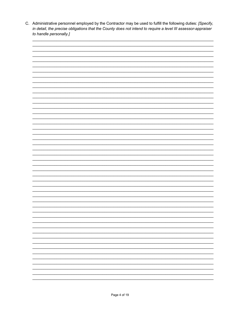 State Form 55928 Prescribed Contract for New Construction Review - Indiana, Page 4