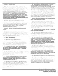 Form SF-330 Architect-Engineer Qualifications, Page 2