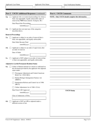 USCIS Form G-845 SUPPLEMENT Verification Request, Page 5
