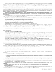 Instructions for Form X-17A-5, SEC Form 1695A Part II Focus Report, Page 6