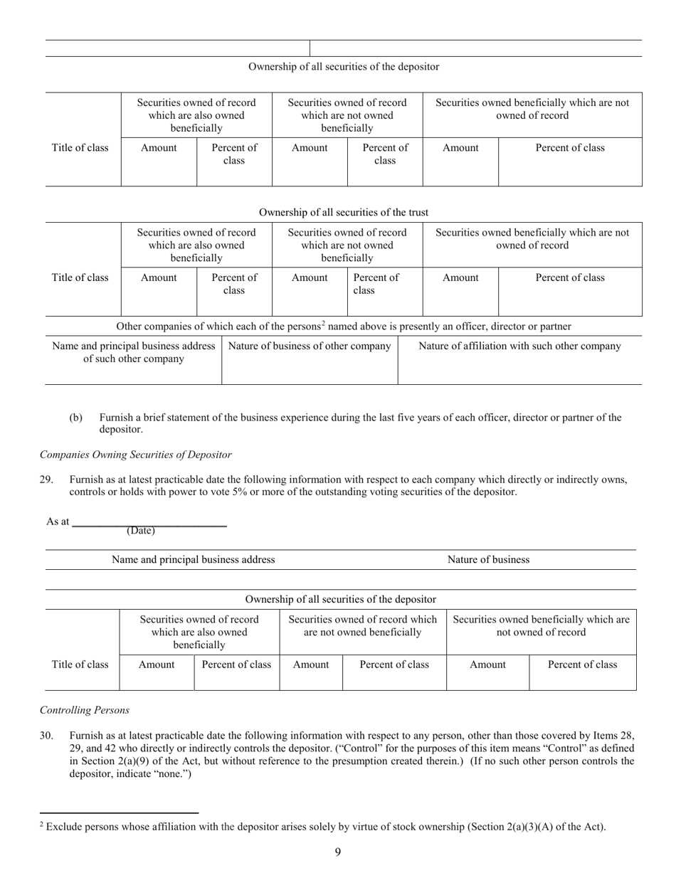 SEC Form 0977 (N-8B-2) Registration Statement of Unit Investment Trusts Which Are Currently Issuing Securities, Page 11
