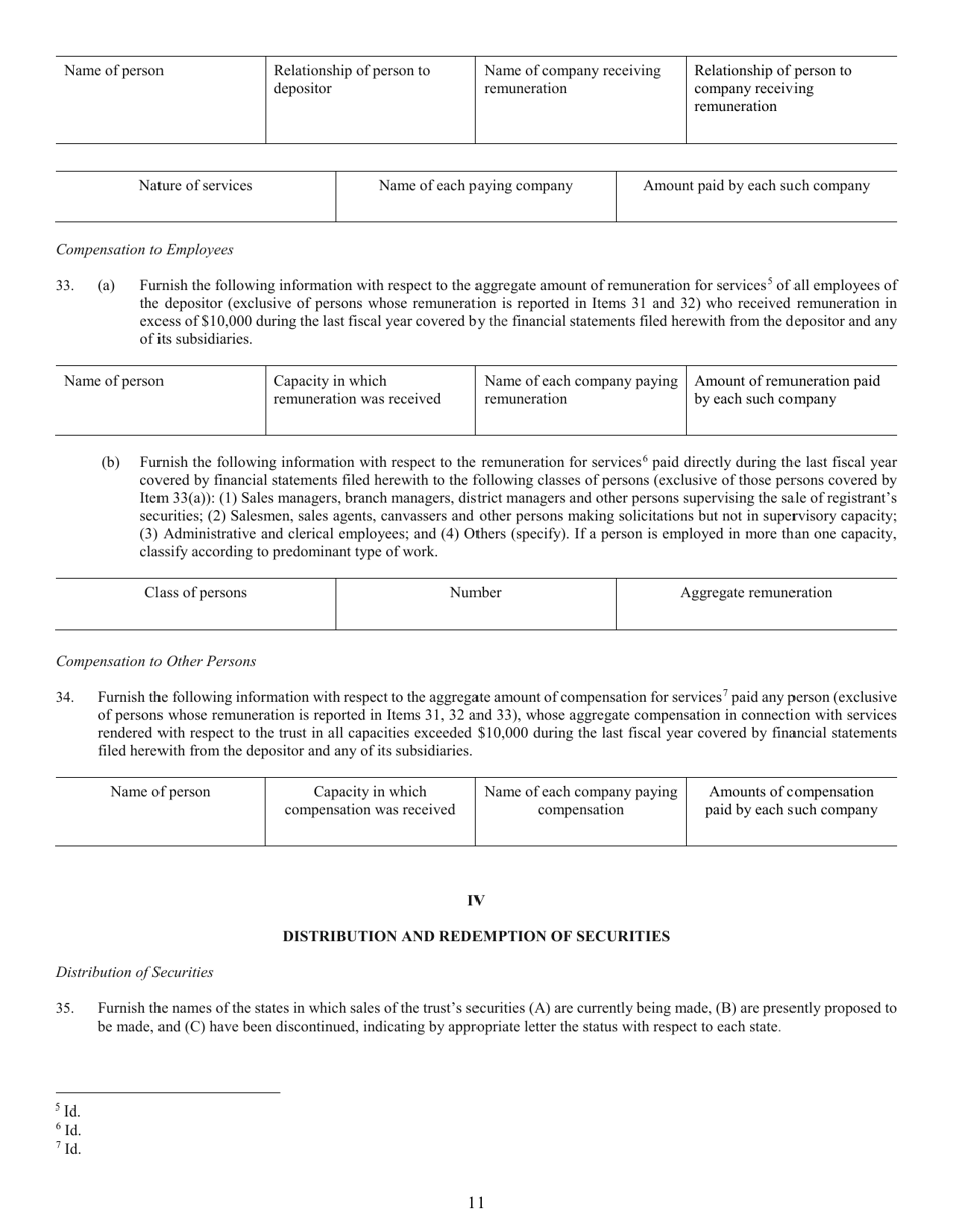 SEC Form 0977 (N-8B-2) Registration Statement of Unit Investment Trusts Which Are Currently Issuing Securities, Page 13