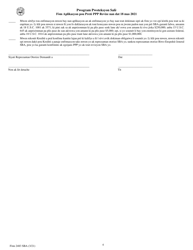 SBA Form 2483 PPP First Draw Borrower Application Form (Haitian Creole), Page 4