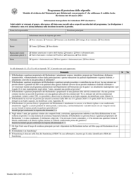SBA Form 2483-C First Draw Borrower Application Form for Schedule C Filers Using Gross Income (Italian), Page 2