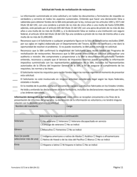 SBA Formulario 3172 Solicitud Del Fondo De Revitalizacion De Restaurantes (Spanish), Page 11