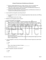 SBA Form 3172 Restaurant Revitalization Funding Application Sample (German), Page 4