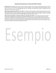 SBA Form 3172 Restaurant Revitalization Funding Application Sample (Italian), Page 15
