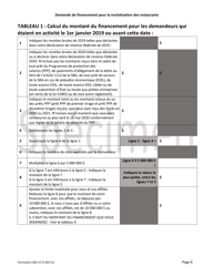 SBA Form 3172 Restaurant Revitalization Funding Application Sample (French), Page 6