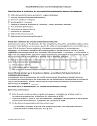SBA Form 3172 Restaurant Revitalization Funding Application Sample (French), Page 9