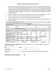 SBA Form 3172 Restaurant Revitalization Funding Application Sample (Haitian Creole), Page 11