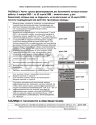 SBA Form 3172 Restaurant Revitalization Funding Application Sample (Russian), Page 8