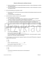 SBA Form 3172 Restaurant Revitalization Funding Application Sample (Polish), Page 4
