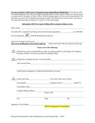 Domestic Limited Liability Company (LLC) Certificate of Reinstatement - Alabama, Page 3