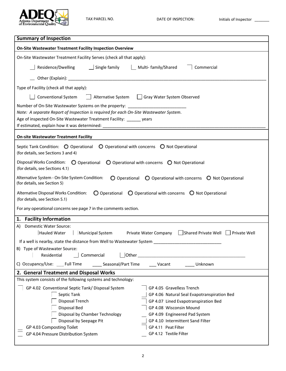 Form GWS432 - Fill Out, Sign Online and Download Fillable PDF, Arizona ...