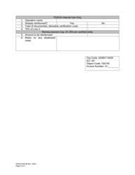 Form FDACS-06126 Specialty Crops Food Safety Certification Cost-Share - Florida, Page 3