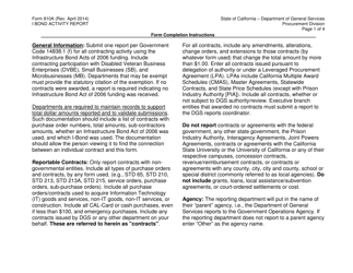 Form DGS PD810A Infrastructure Bond Activity Report - California, Page 2