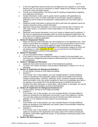 Form DBPR BCAIB1 Application for Initial Certification by Examination or Endorsement - Inspectors and Plans Examiners - Florida, Page 3