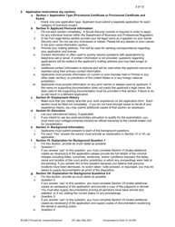 Form DBPR BCAIB3 Application for Provisional Certificate - Inspectors and Plans Examiners - Florida, Page 3