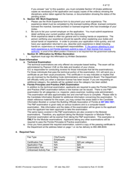 Form DBPR BCAIB3 Application for Provisional Certificate - Inspectors and Plans Examiners - Florida, Page 4
